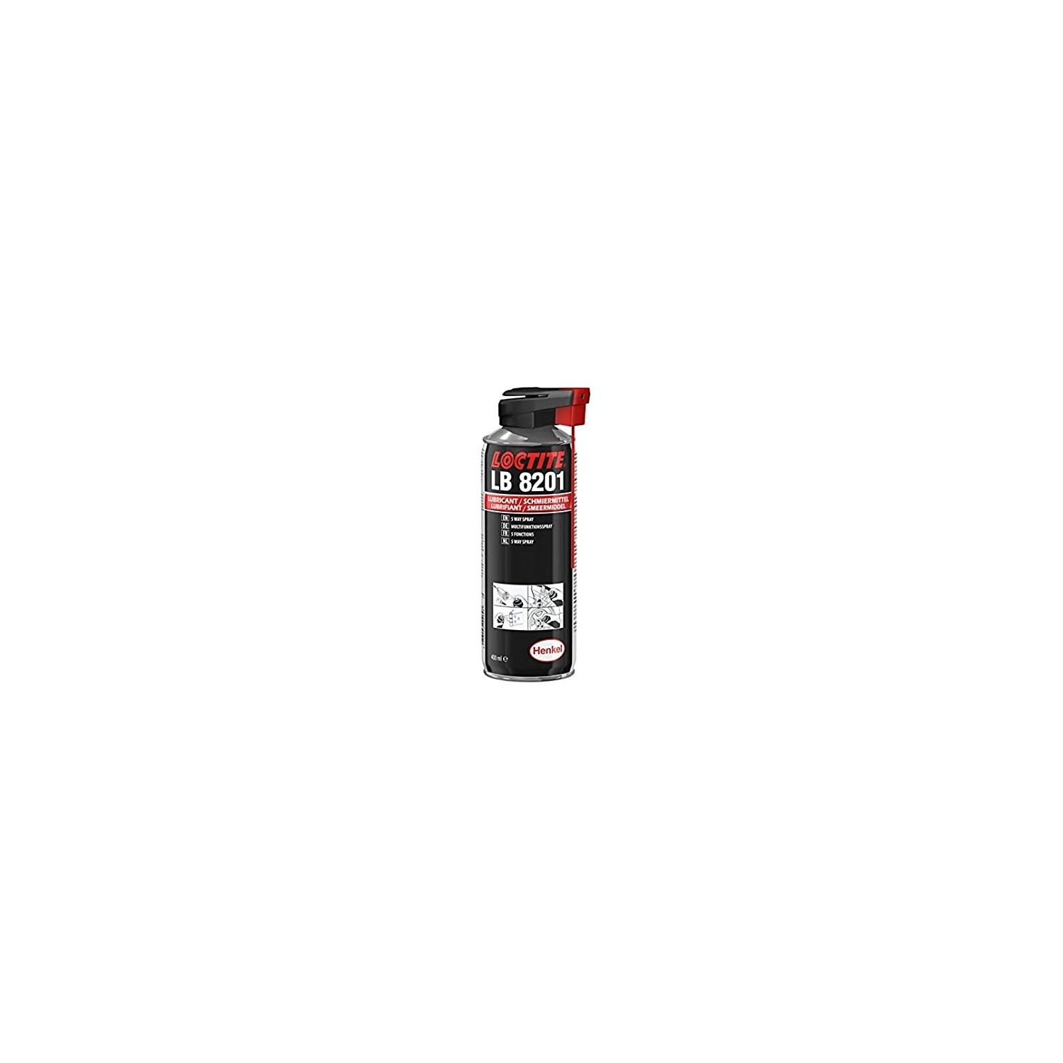 ACEITE MULTIUSO LOCTITE LB 8201 400ML