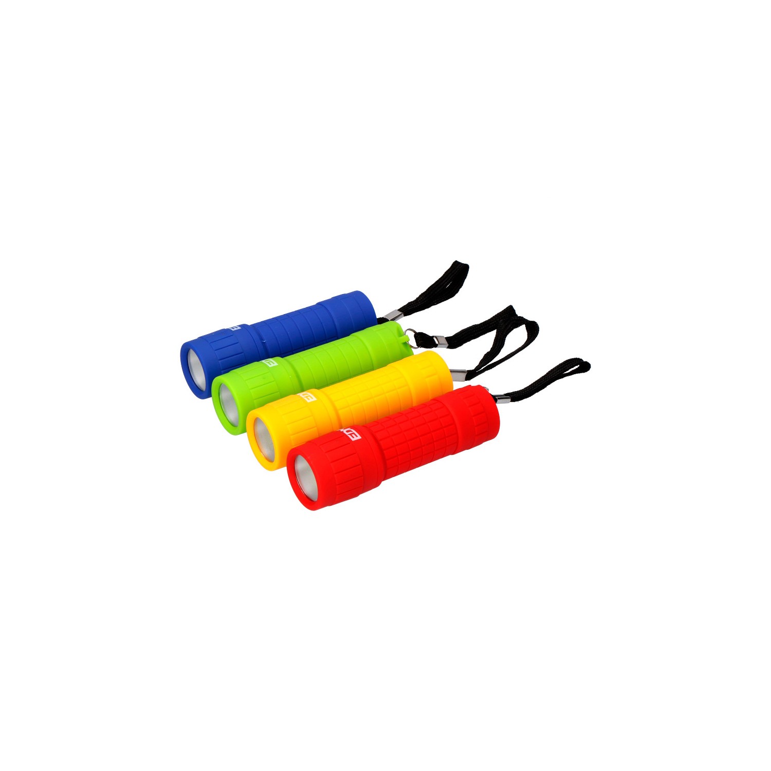 Linterna de led "cob" 60lm 3xaaa (pilas incluidas) colores surtidos edm
