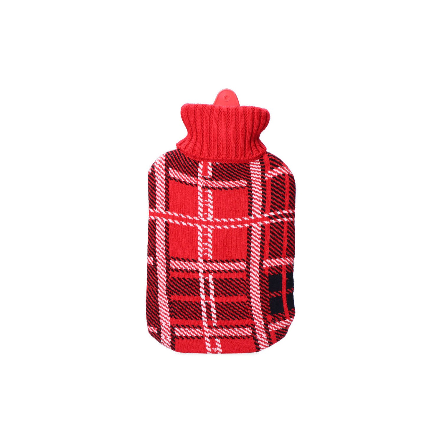 Bolsa de agua caliente. modelo clasico escoces rojo 2 l edm