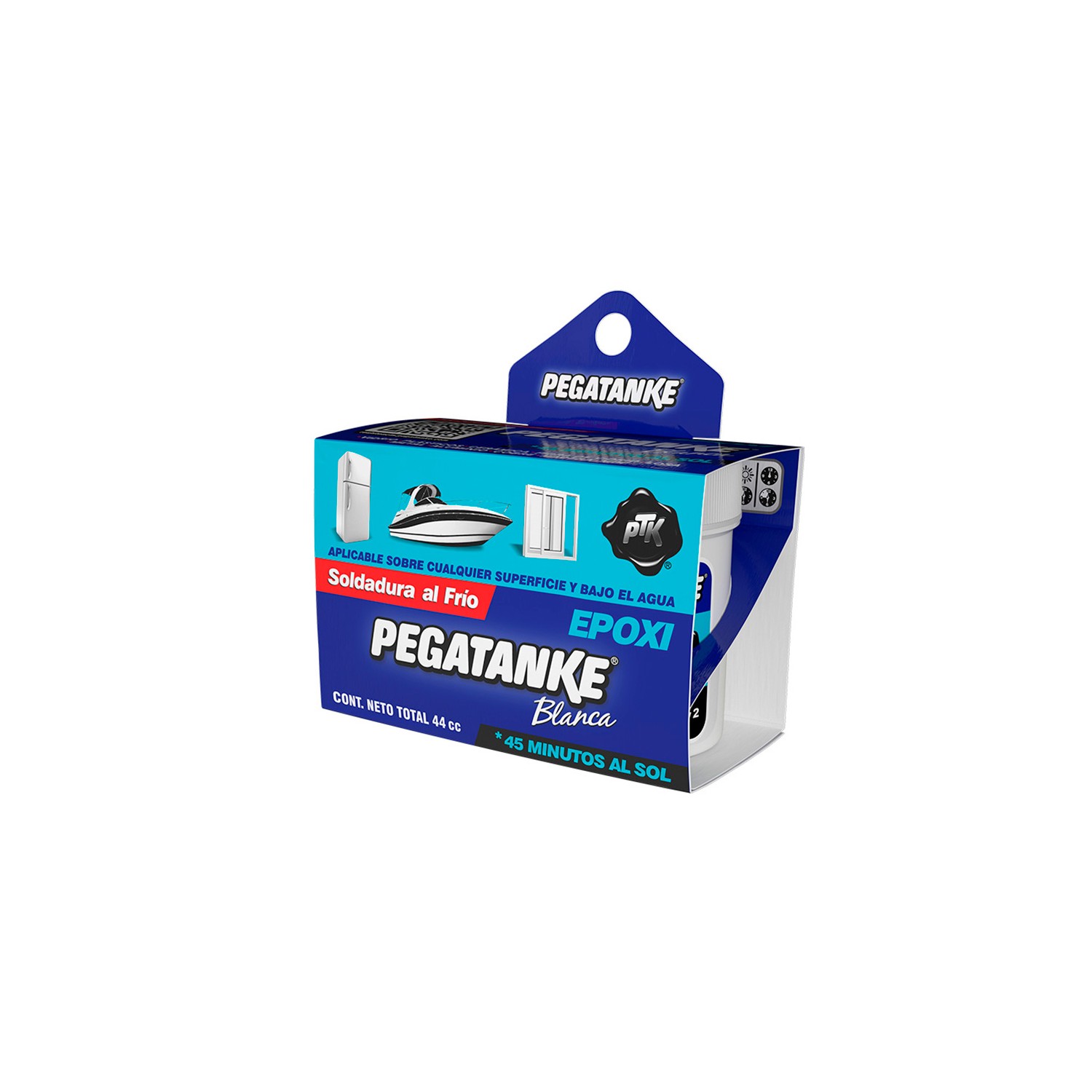 Pegatanke epoxico blanco 44ml