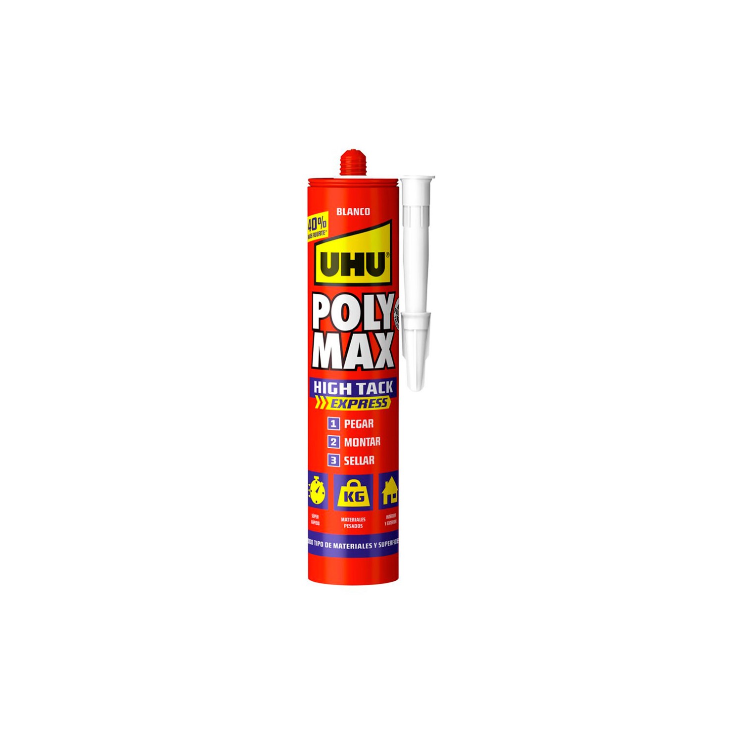 Uhu poly max high tack® express blanco 40% 440g ref. 7000131