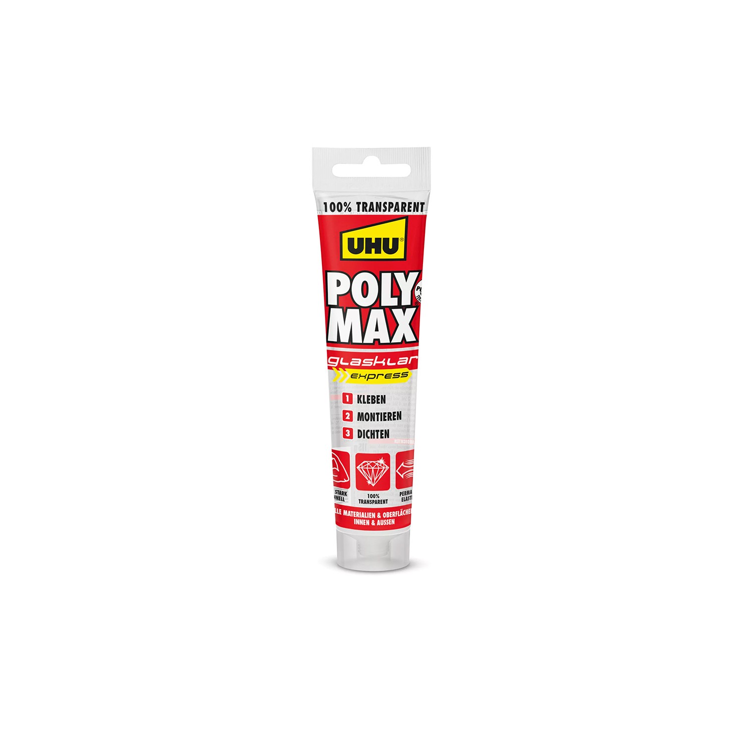 Uhu poly max® cristal express 115g ref. 6310615