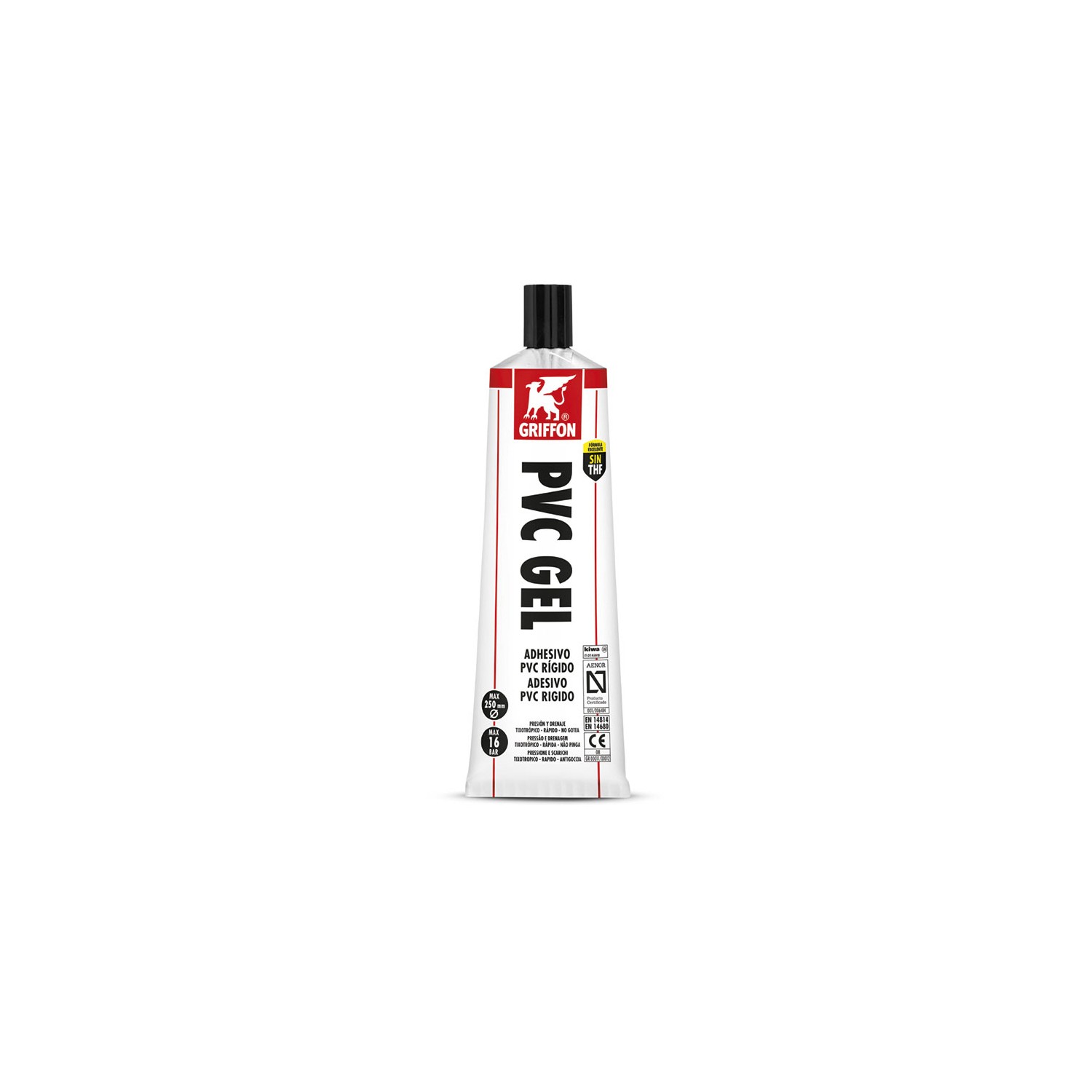 Griffon adhesivo de pvc gel 125ml ref. 6112096