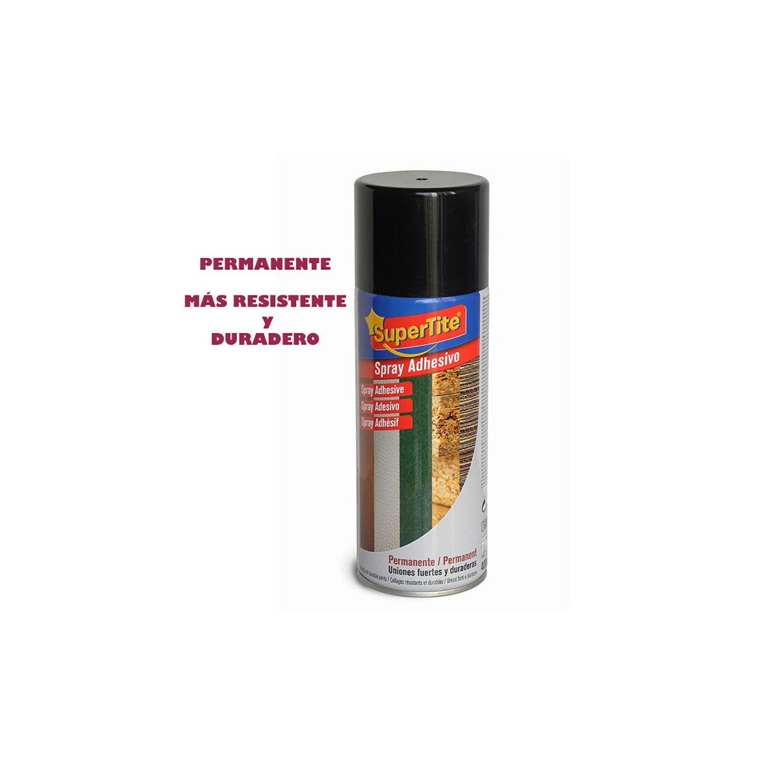Adhesivo de contacto permanente, spray 400ml a2505 supertite