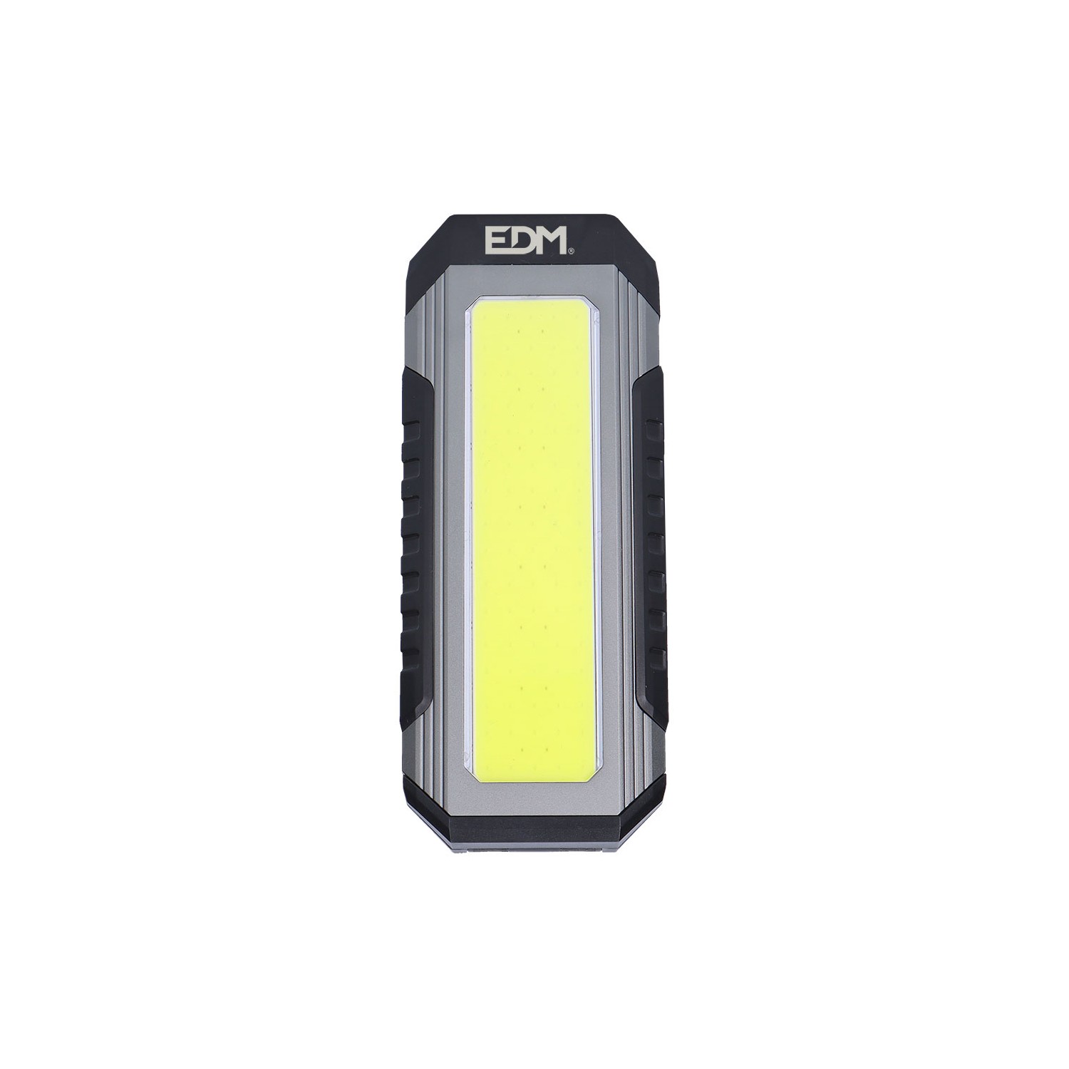 Linterna led de aluminio 10w 3 leds 1000lm 2x2000mah edm