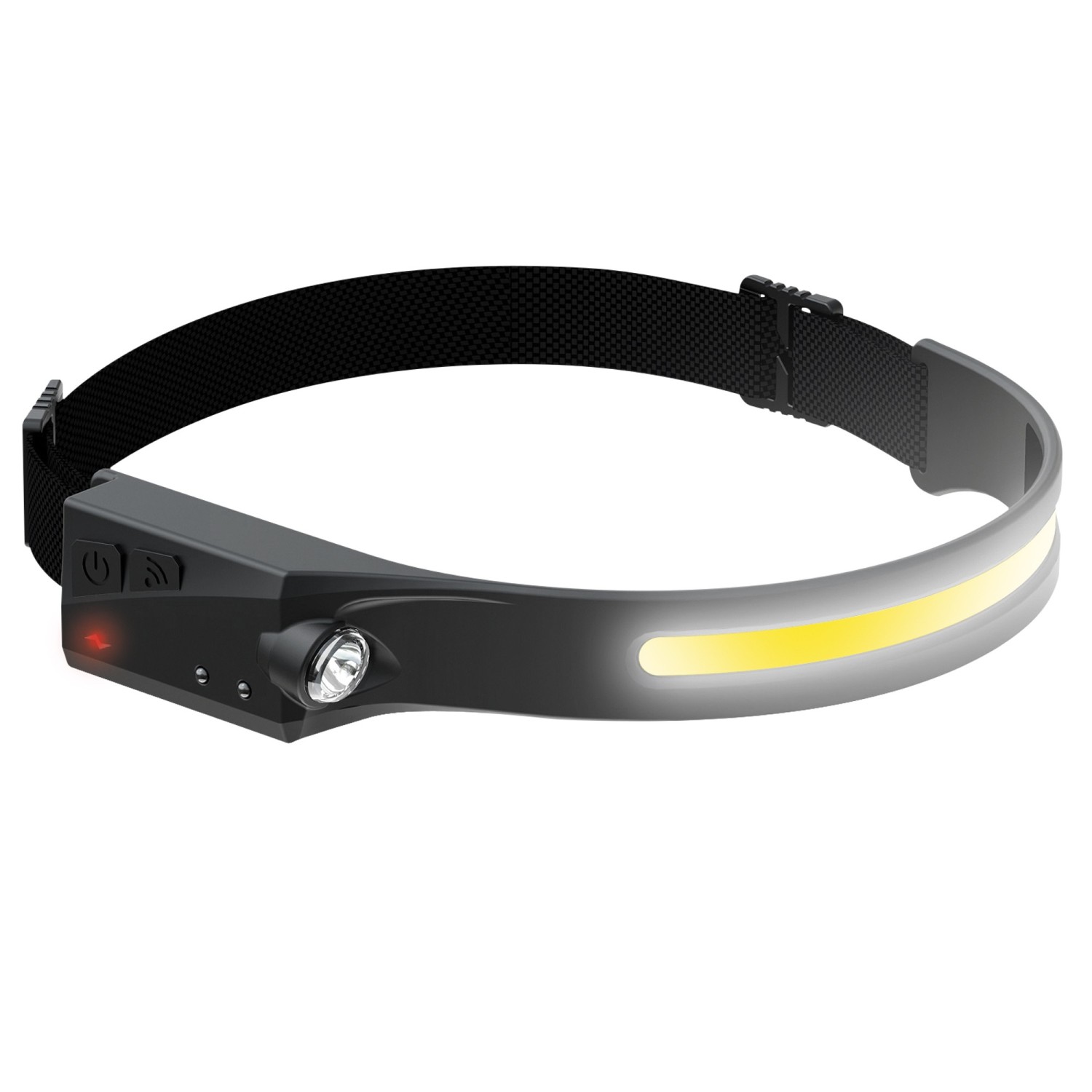 LINTERNA FRONTAL KORPASS LED CON SENSOR REC. 8W