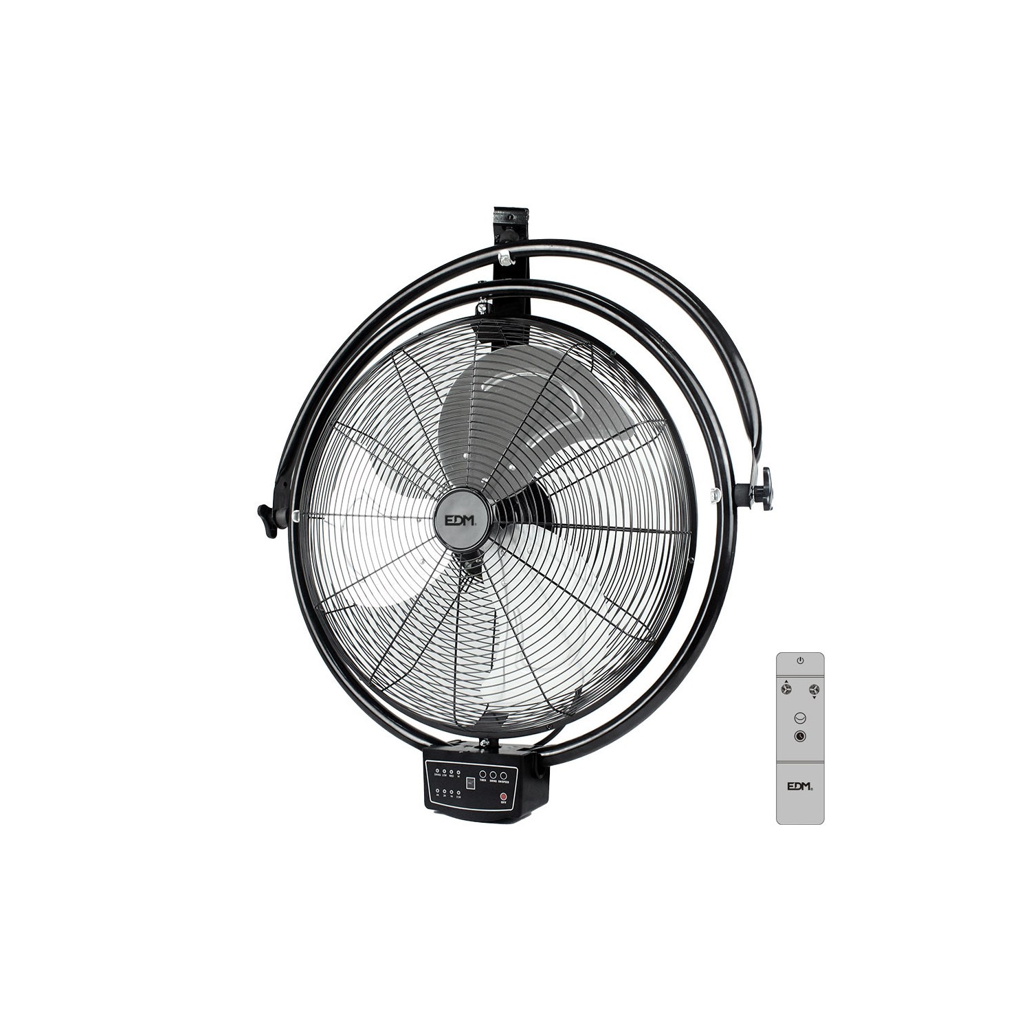 Ventilador industrial 120w 50cm pared-techo edm