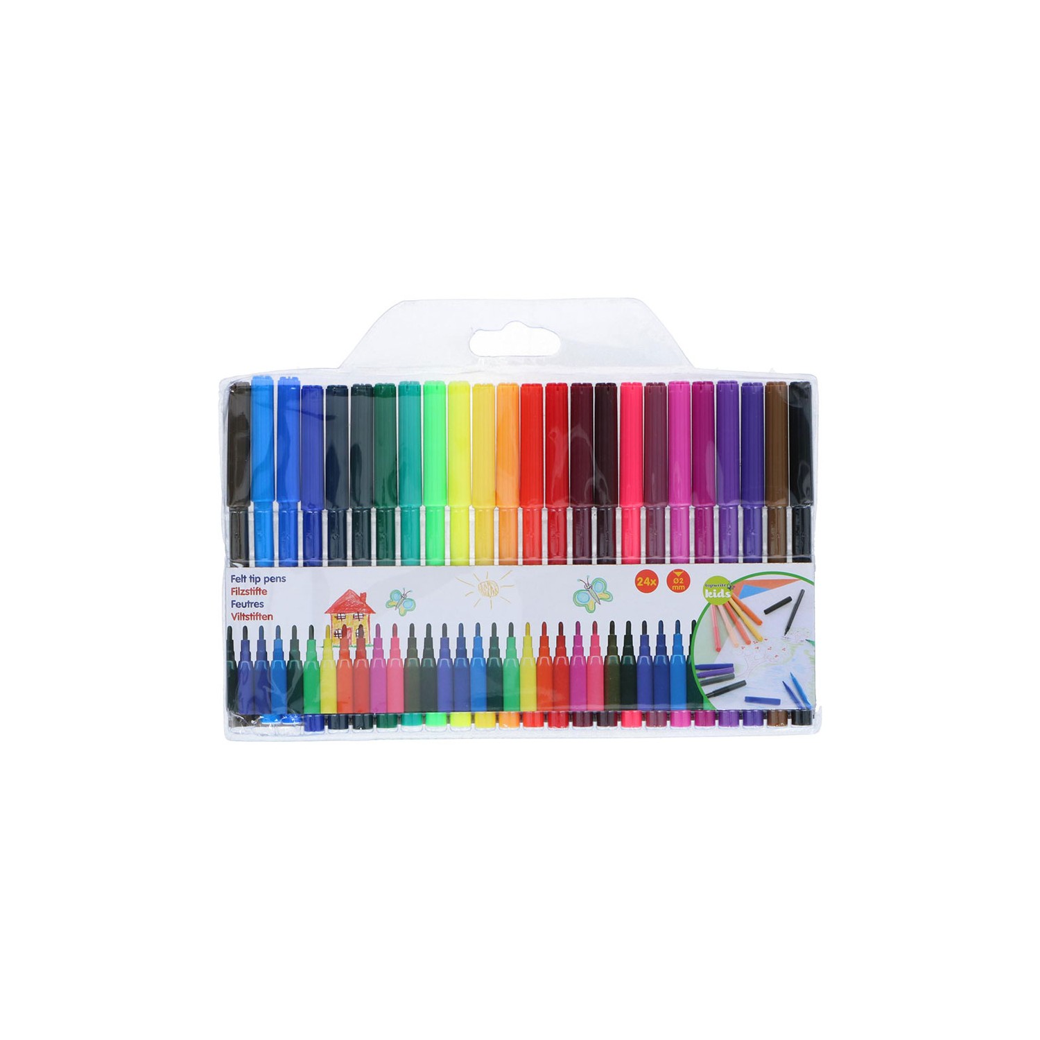 Set 24 rotuladores topwrite kids