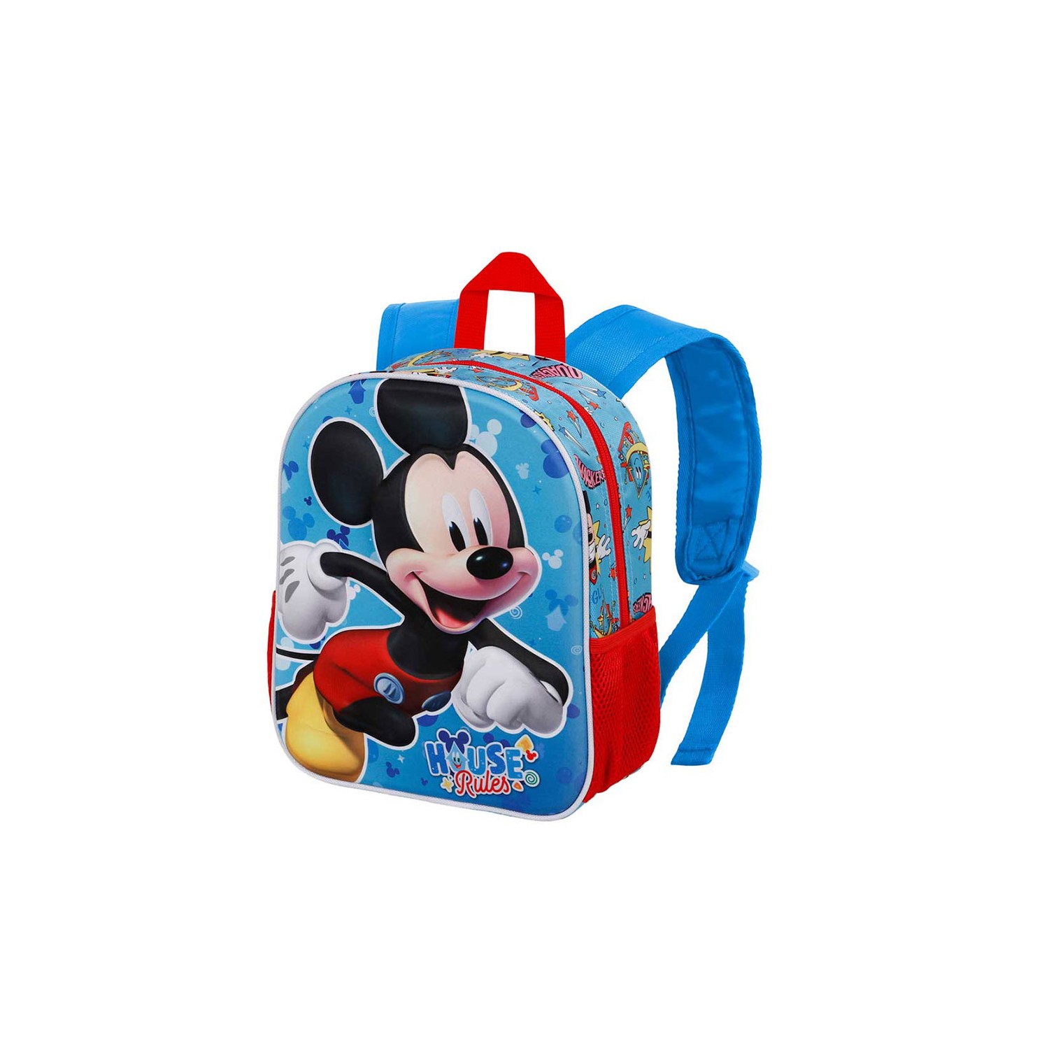 Mochila 3d pequeña mickey mouse house. karactermania