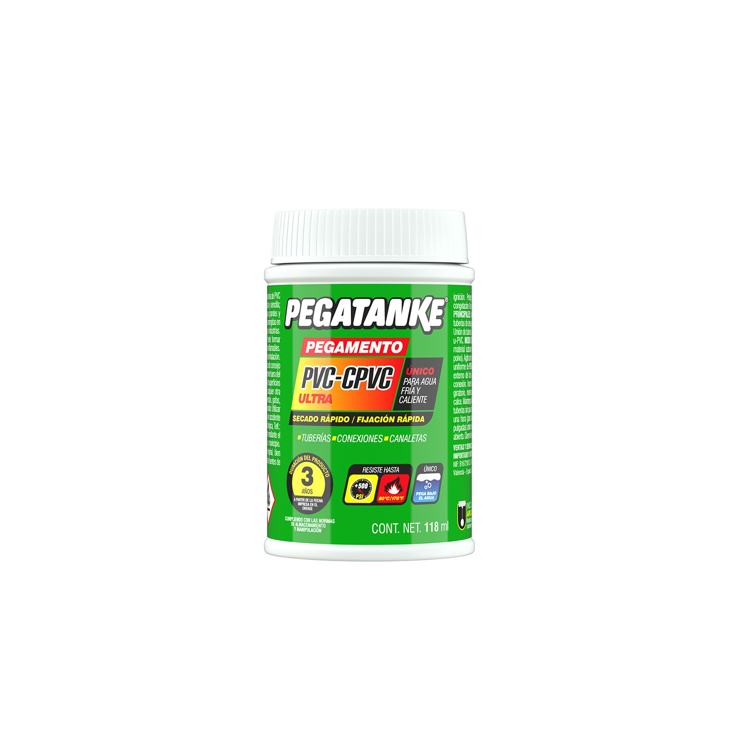 Pegatanke pvc-cpvc 118ml