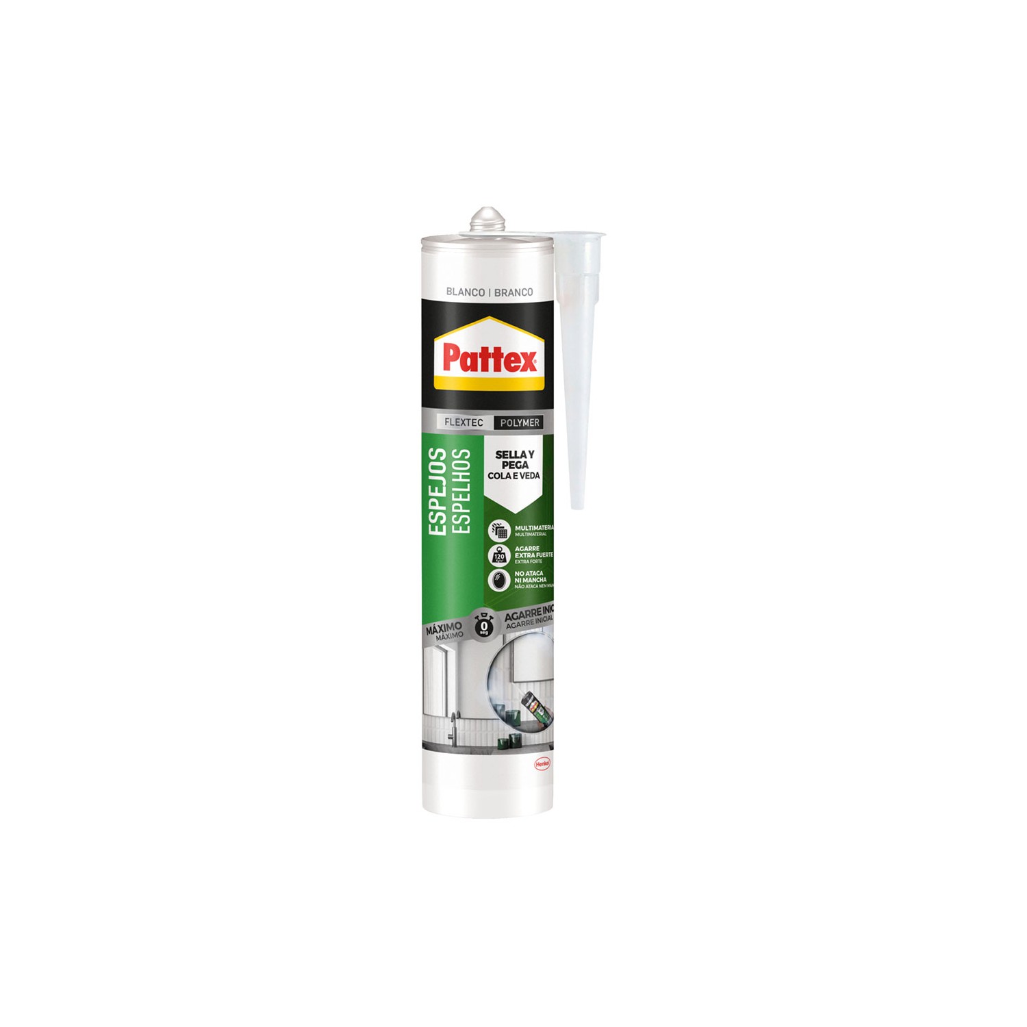 Pattex espejos 280 ml blanco 2899208