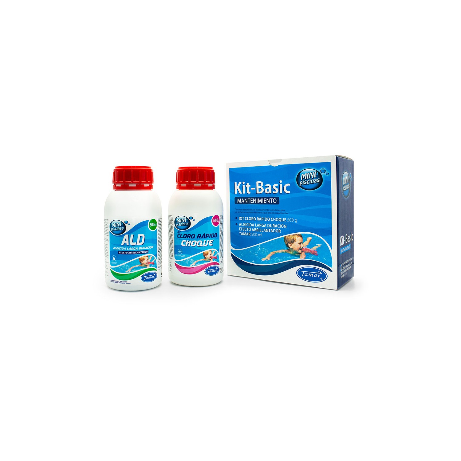 Kit basic mantenimiento minipiscinas 1601030005 tamar