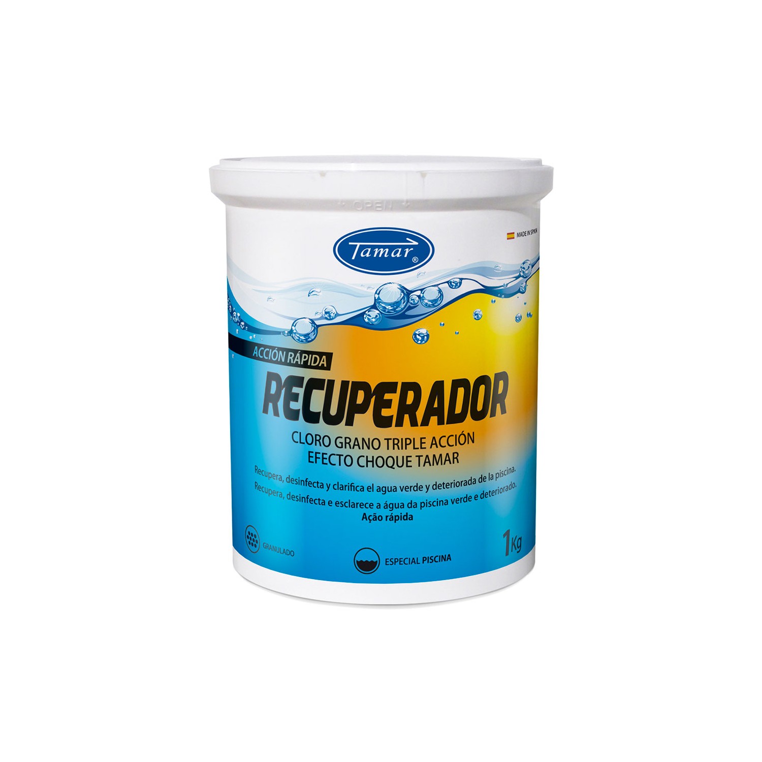 Recuperador 1kg para piscinas 1105020010 tamar