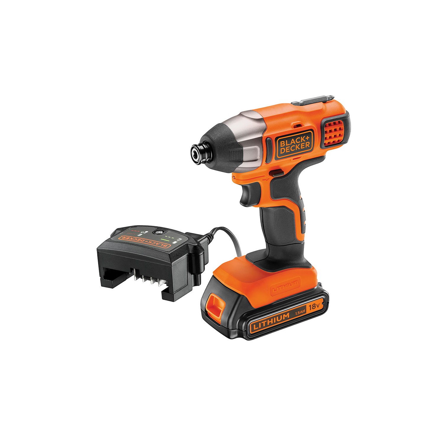 S.of. atornillador de impacto 18v 1/4" bdcim18d1a-qw black & decker