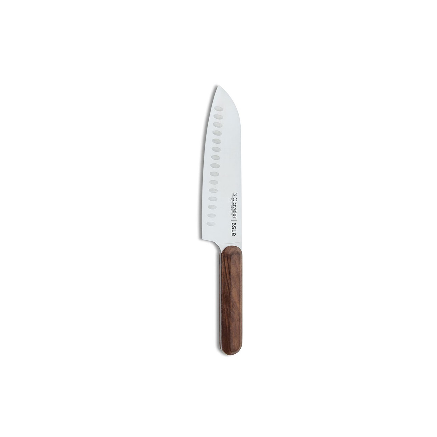 Cuchillo santoku oslo 17,5 cm - 7" e 3 claveles