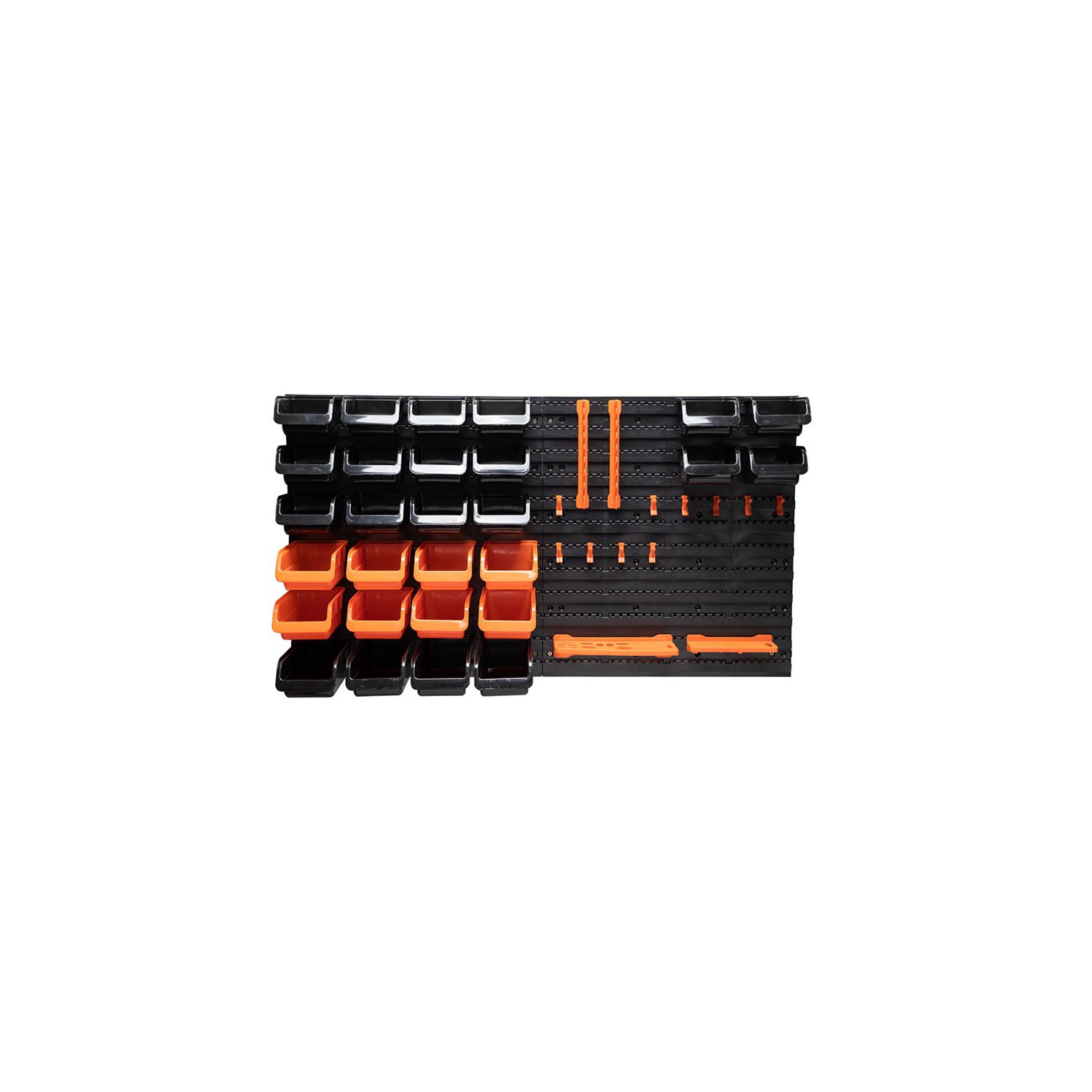 Set de almacenamiento 43 piezas black+decker