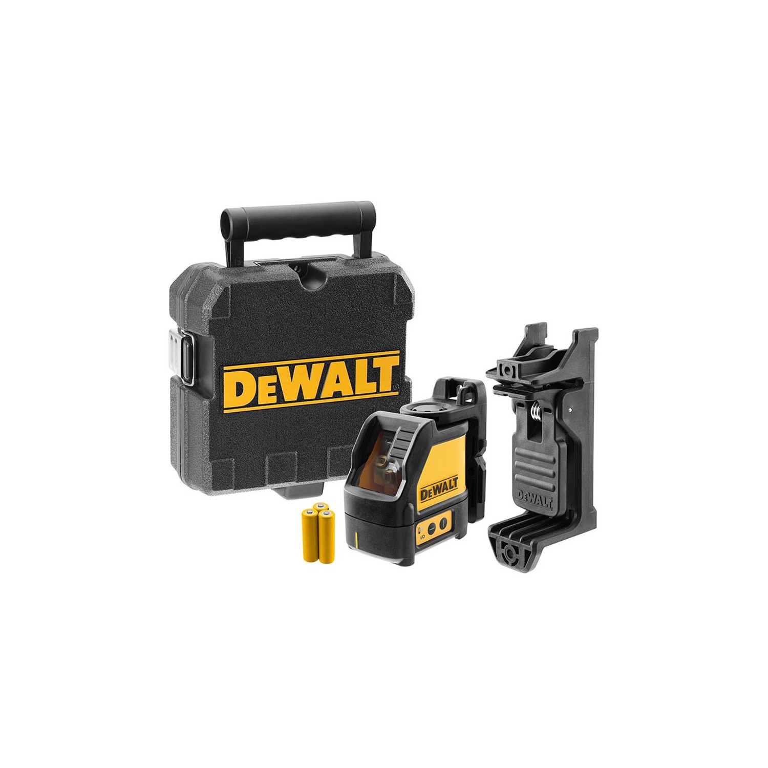 S.of. nivel láser autonivelante verde de 2 líneas en cruz (horizontal y vertical) dw088cg-xj dewalt