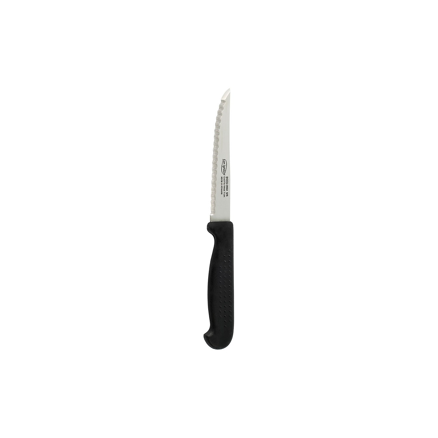 Cuchillo mesa con sierra 11 cm mango puntos yeste bgeu-2653 san ignacio