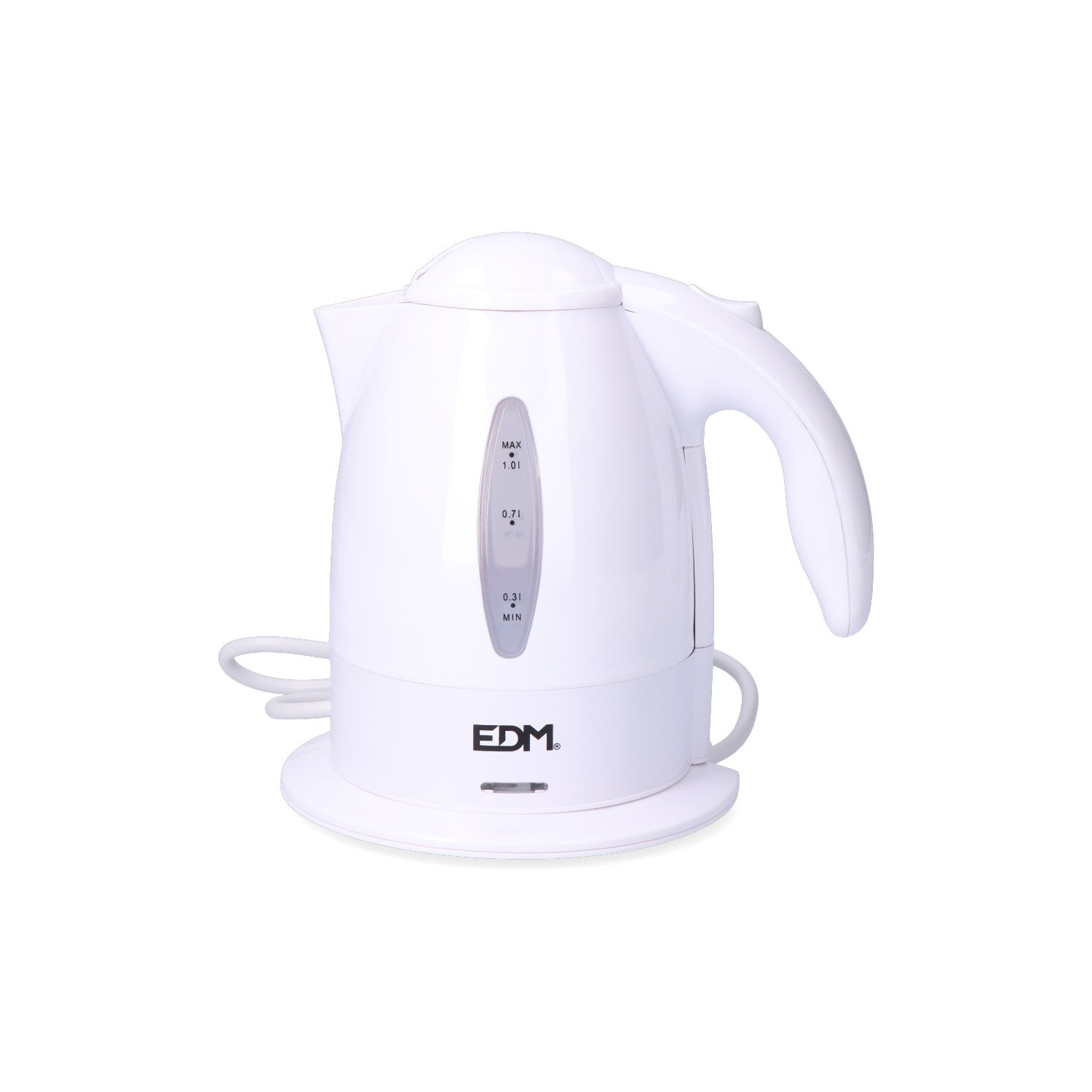 Hervidor de agua electrico "kettle" 2200w 1l edm