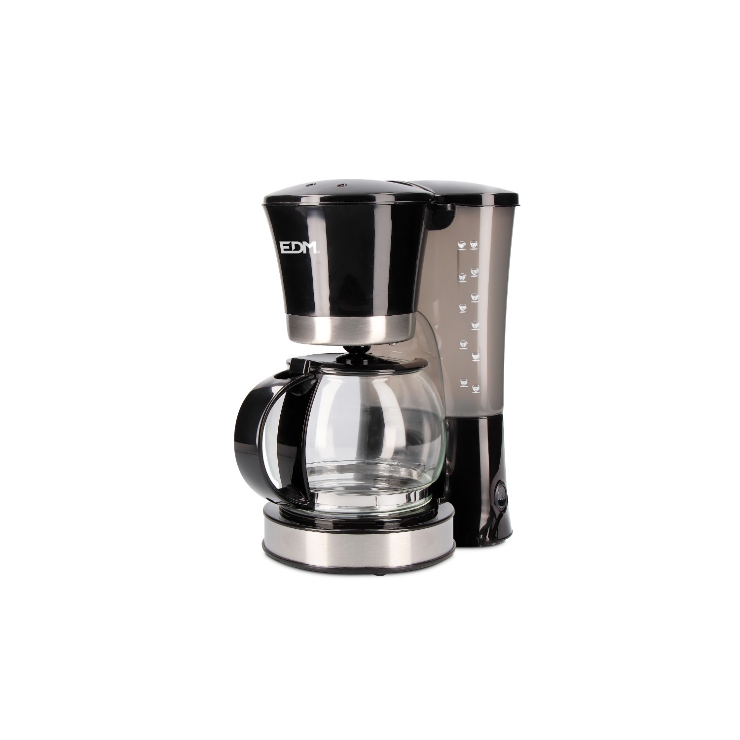 Cafetera de goteo 12 tazas 800w edm