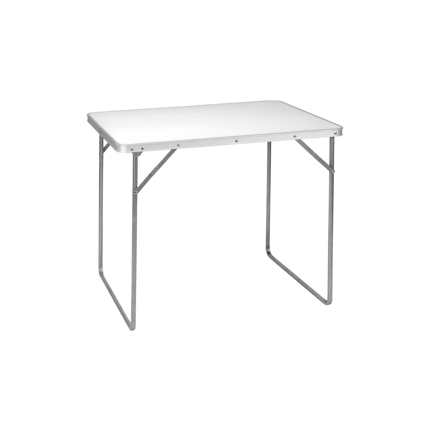 Mesa de camping plegable de aluminio 80x60x69cm