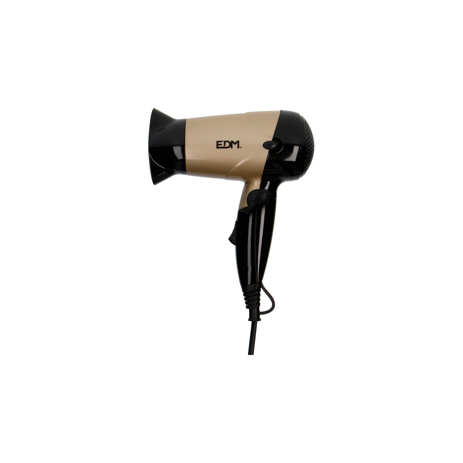 Secador de cabello de viaje. bi-tension. 1000-1200w. edm