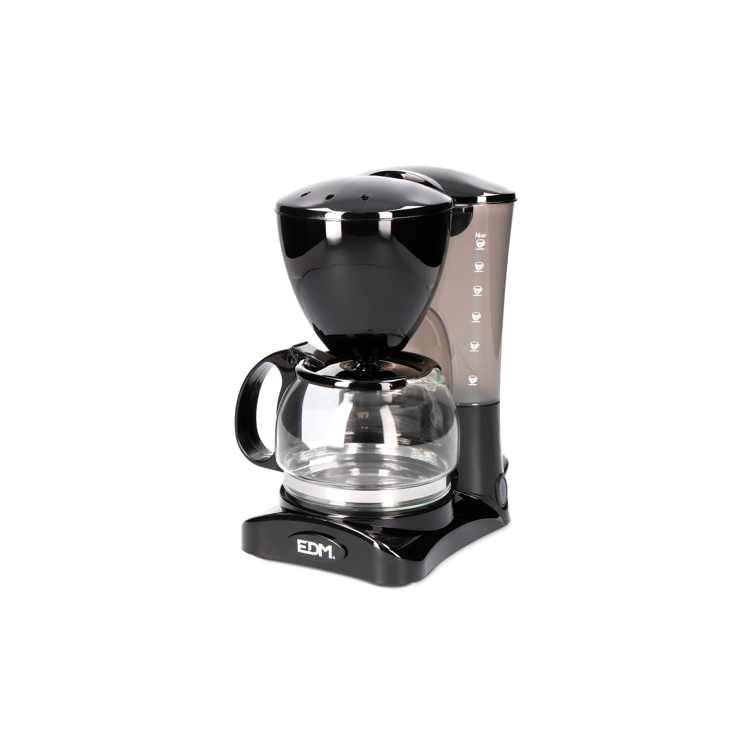 Cafetera de goteo 6 tazas 550w edm