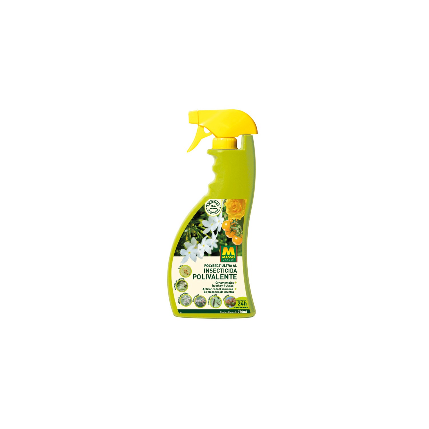 Pistola insecticida polivalente sistemico 750ml. 231515 massó