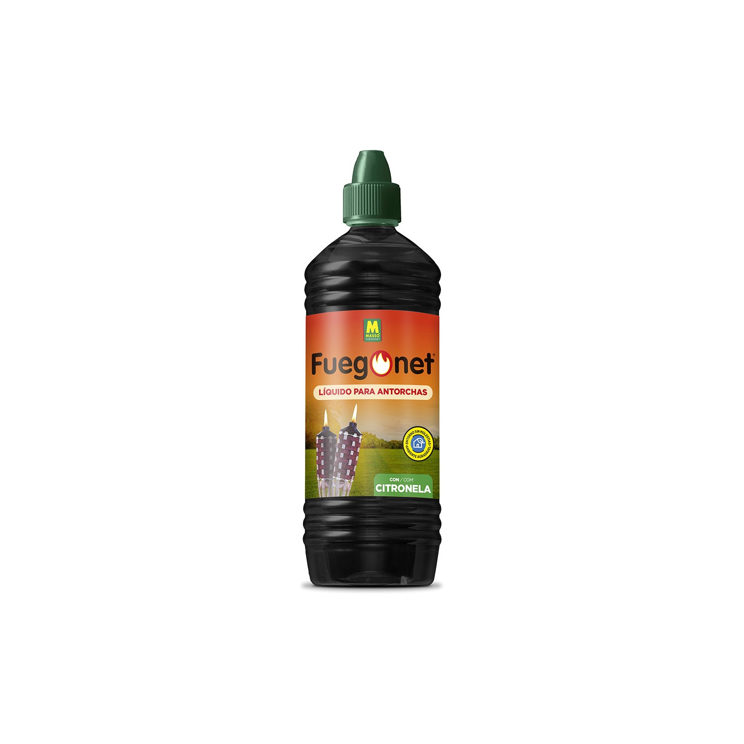 Liquido para antorchas con citronela 1 l - fuegonet 231558 massó