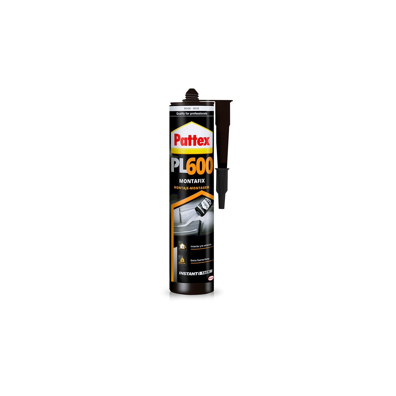 Pattex pi600 montafix cartucho 300ml 884620