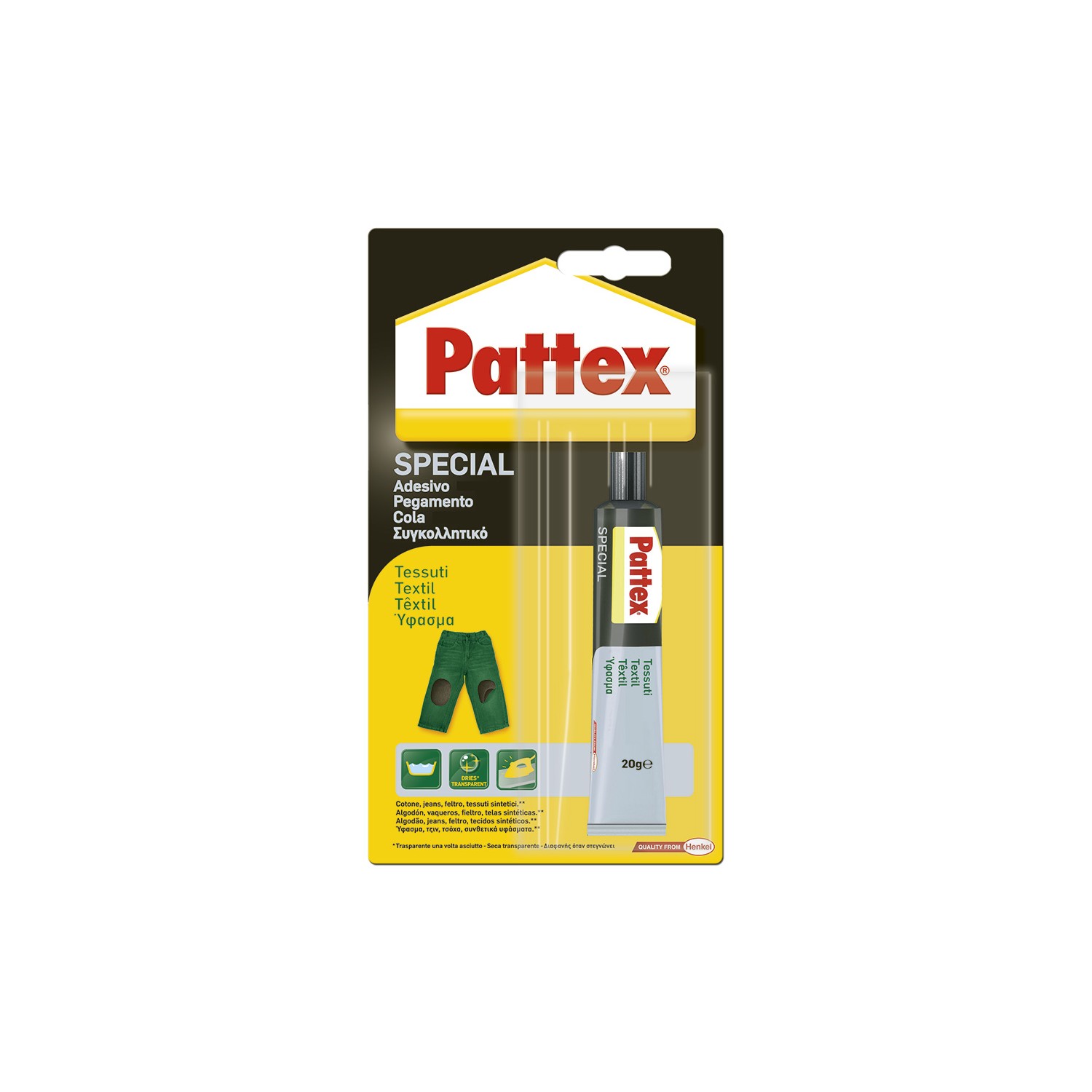 Pattex especial textil 20g 1479394