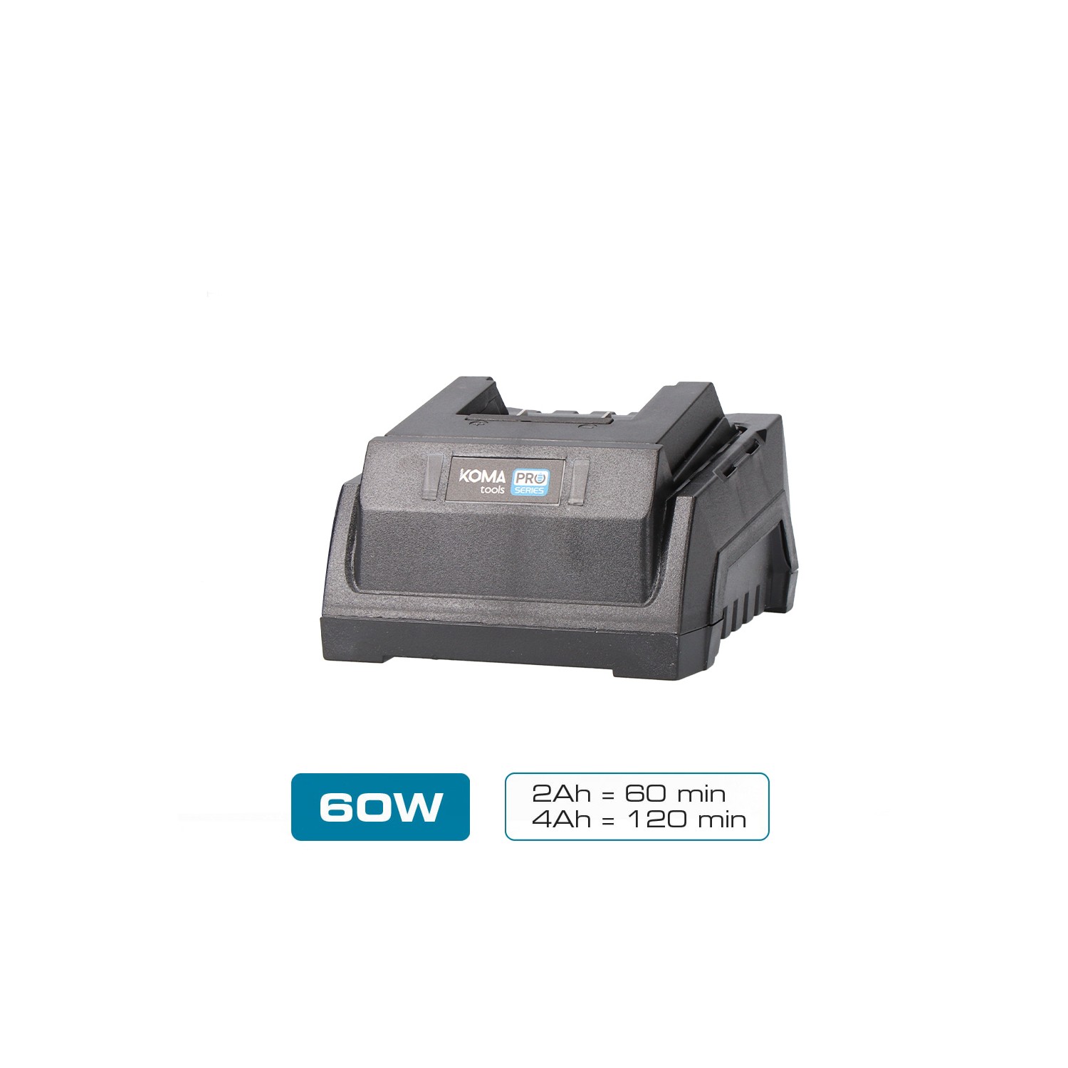 Cargador de bateria 60w koma tools