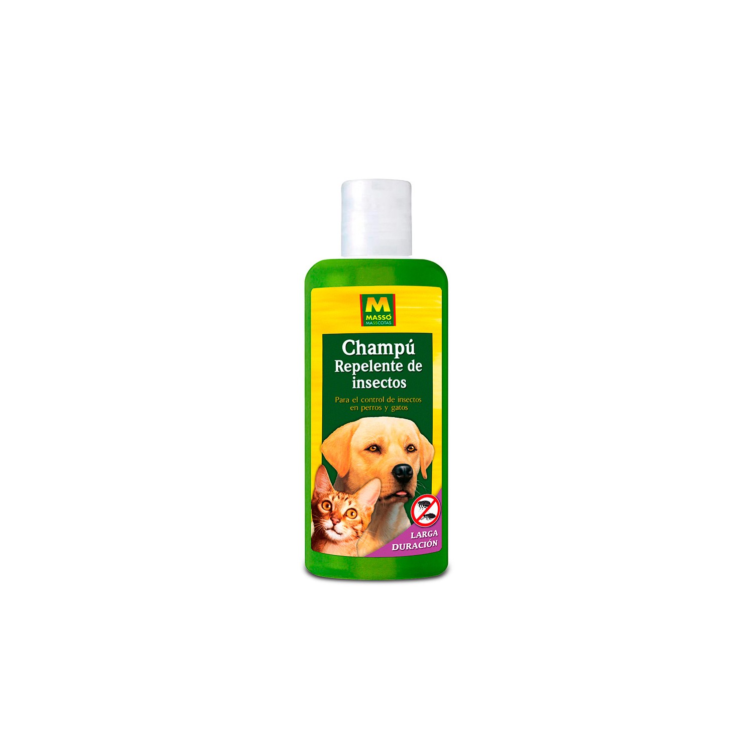 Champu repelente insectos para mascotas 250ml 231355 masso