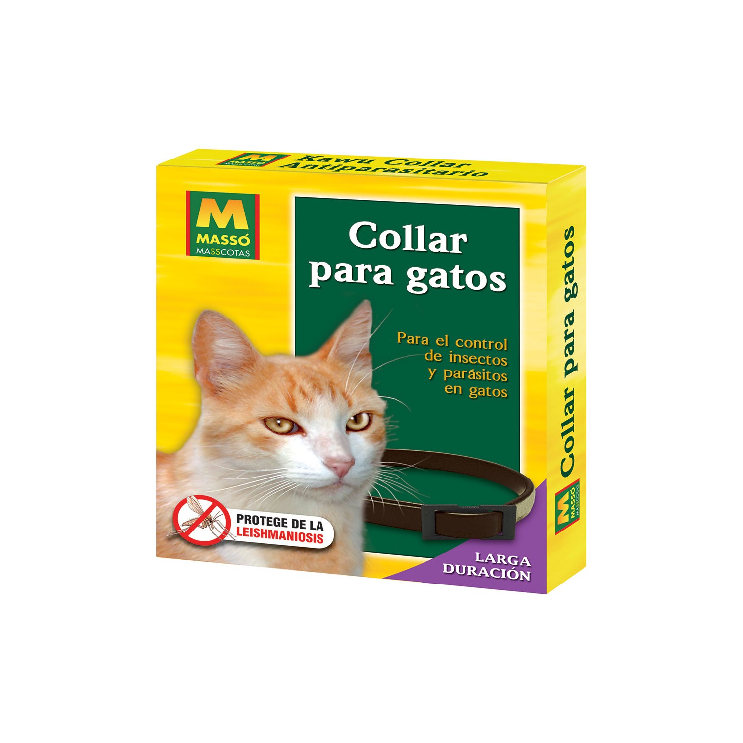 Collar antiparasitos para gatos 231215n masso