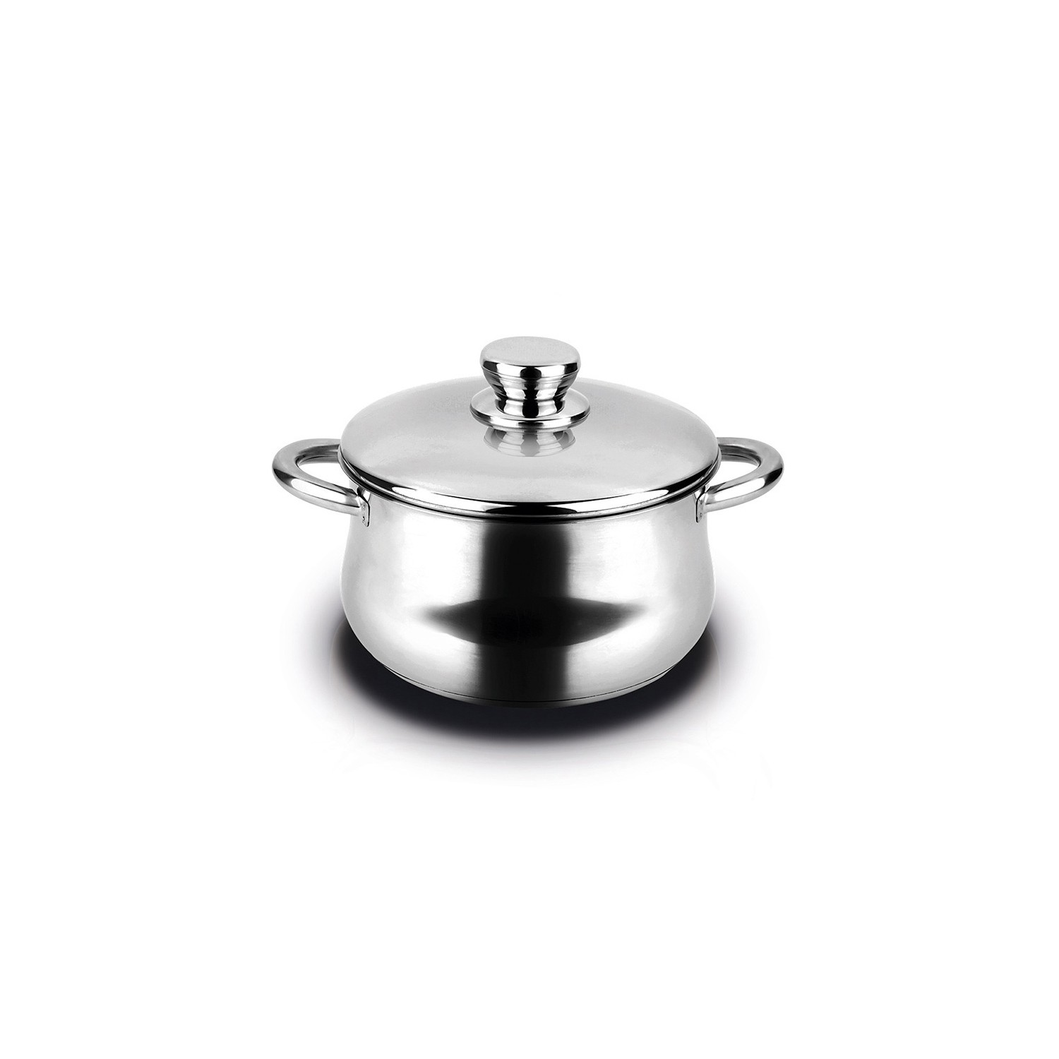 Olla inoxidable silverinox 4l + tapa acero inoxidable 18/10 fagor ø20x13cm