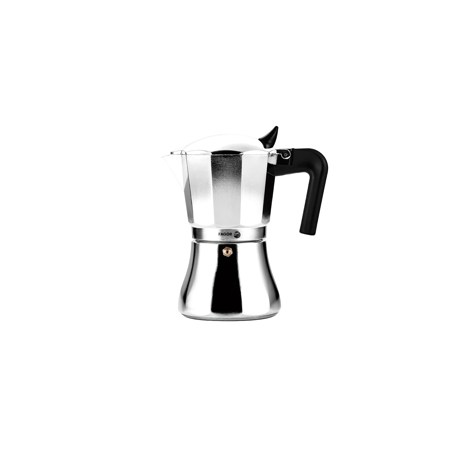 Cafetera cupy 6 tazas aluminio 3004 fagor