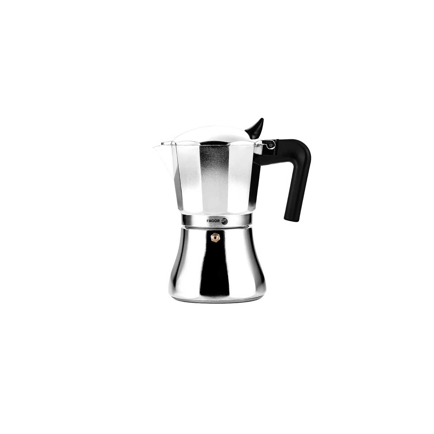 Cafetera cupy 9 tazas aluminio 3004 fagor