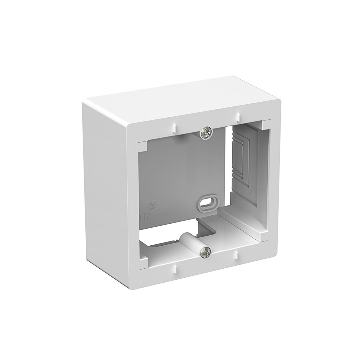 Caja para montaje en superficie de la serie europa (retractilado)solera erp-100u