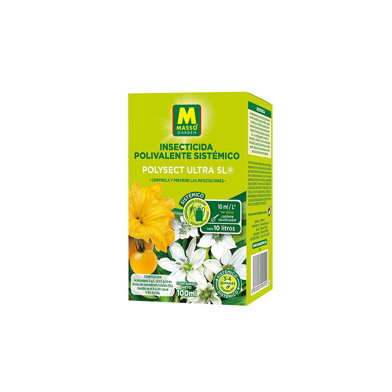 Insecticida polivalente 100ml. 30267n massó