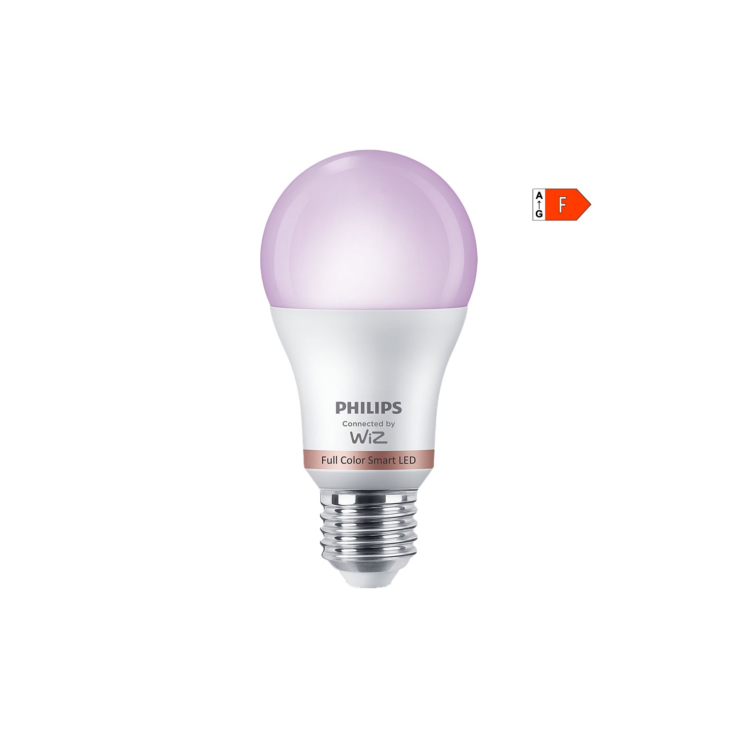 Bombilla led standard e27 8,5w full colors wifi wiz philips