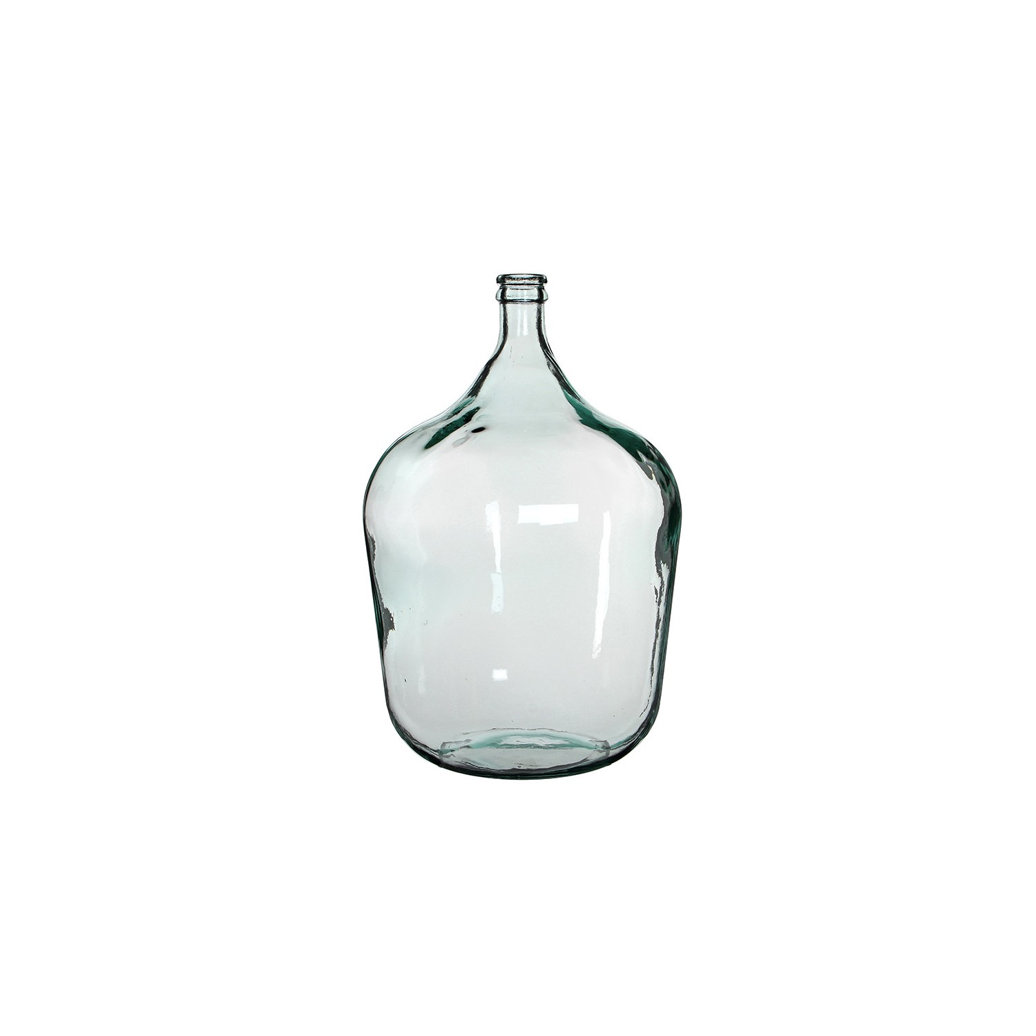 Garrafa cristal transparente diego 34l ø40cm x 56cm