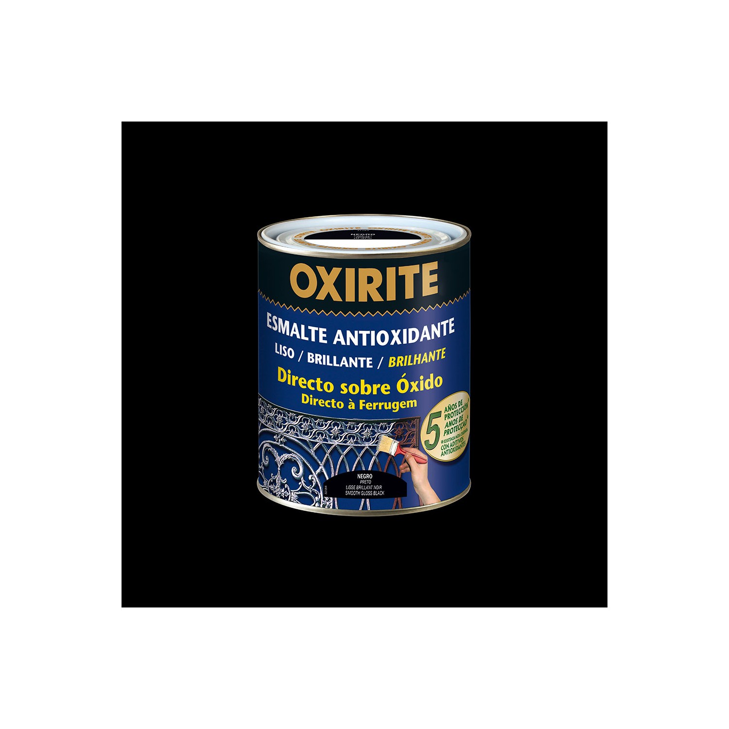 Oxirite negro liso brillante 4l 5397806