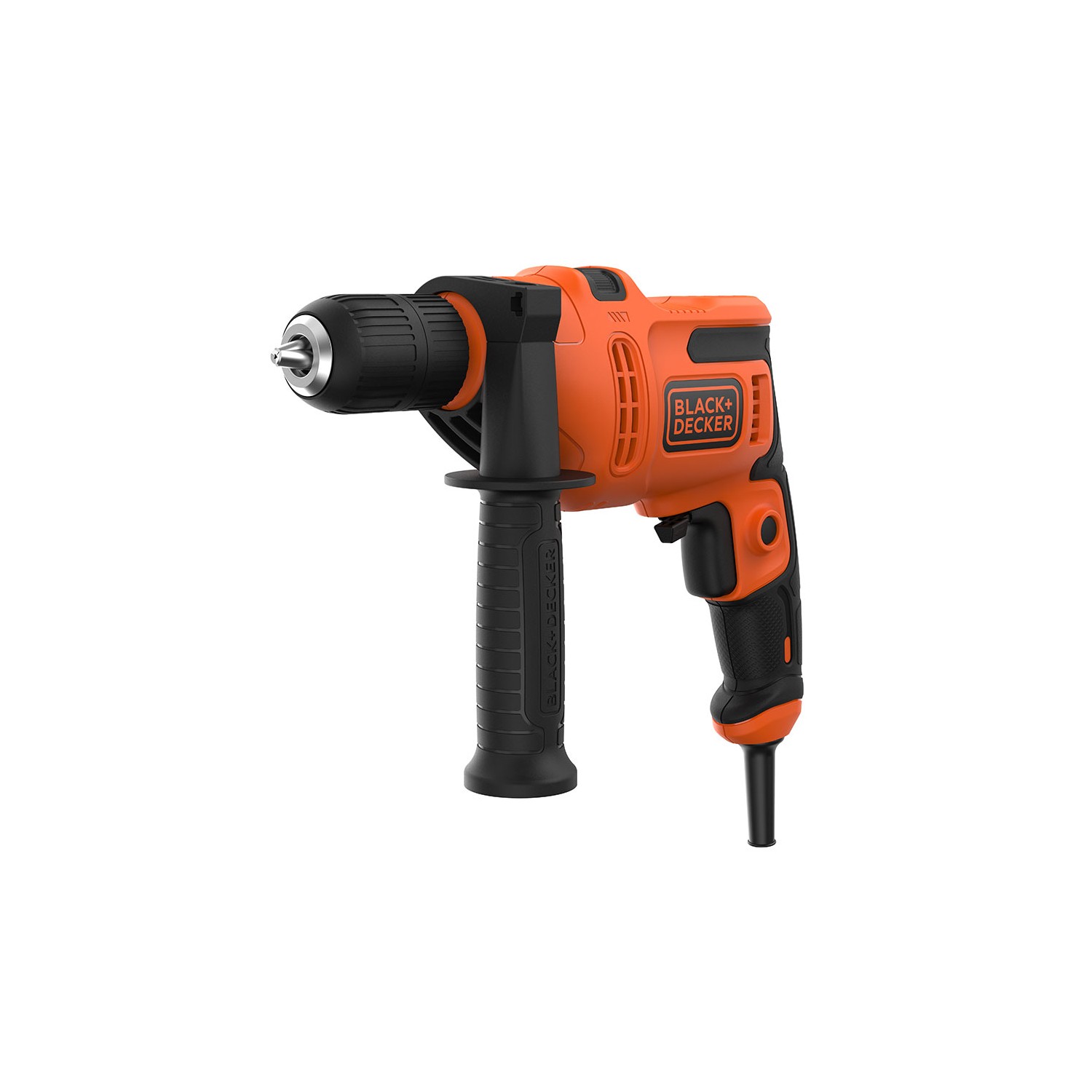 Taladro percutor 500w beh200-qs black+decker