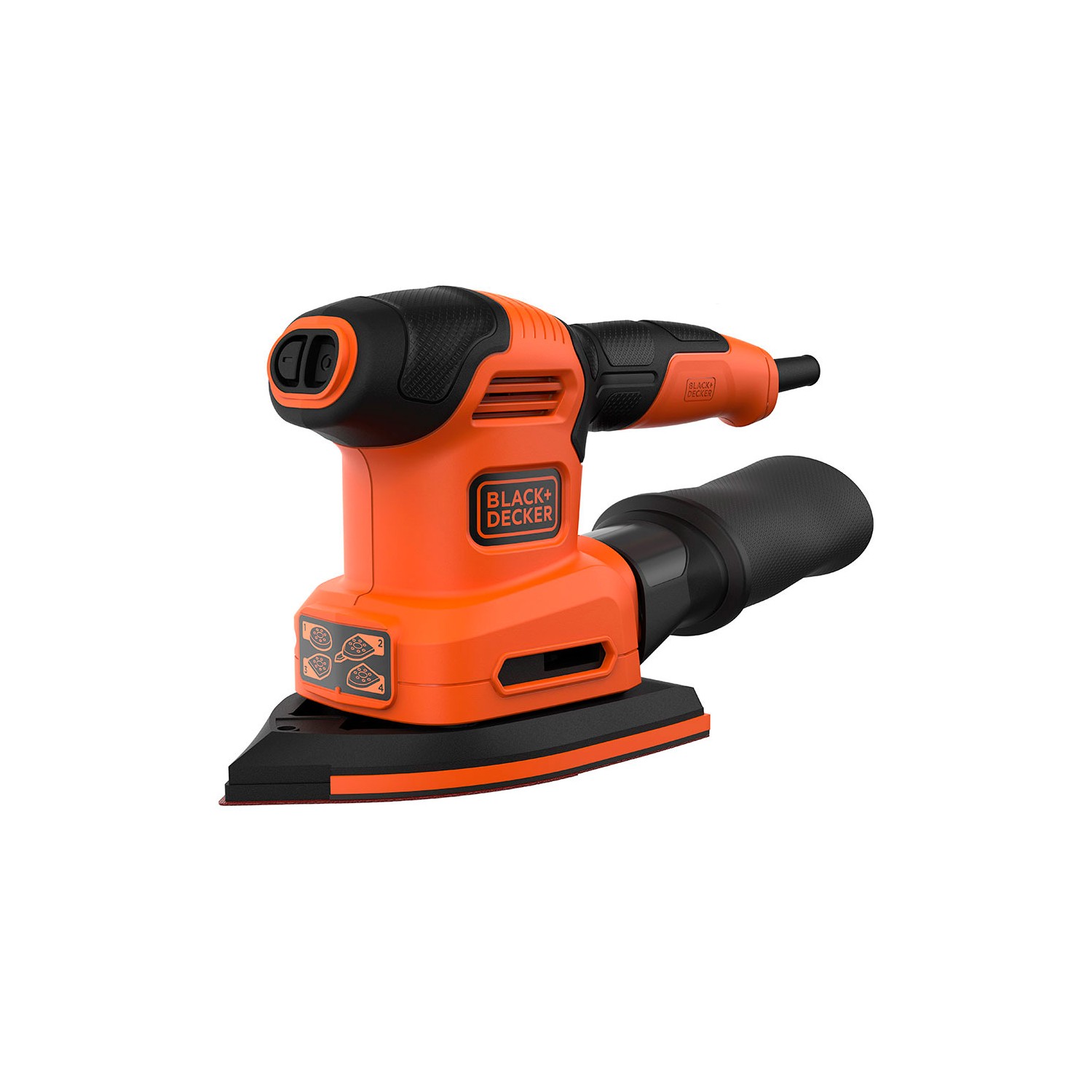 Multi-lijadora 200w 4 en 1 bew200-qs black+decker