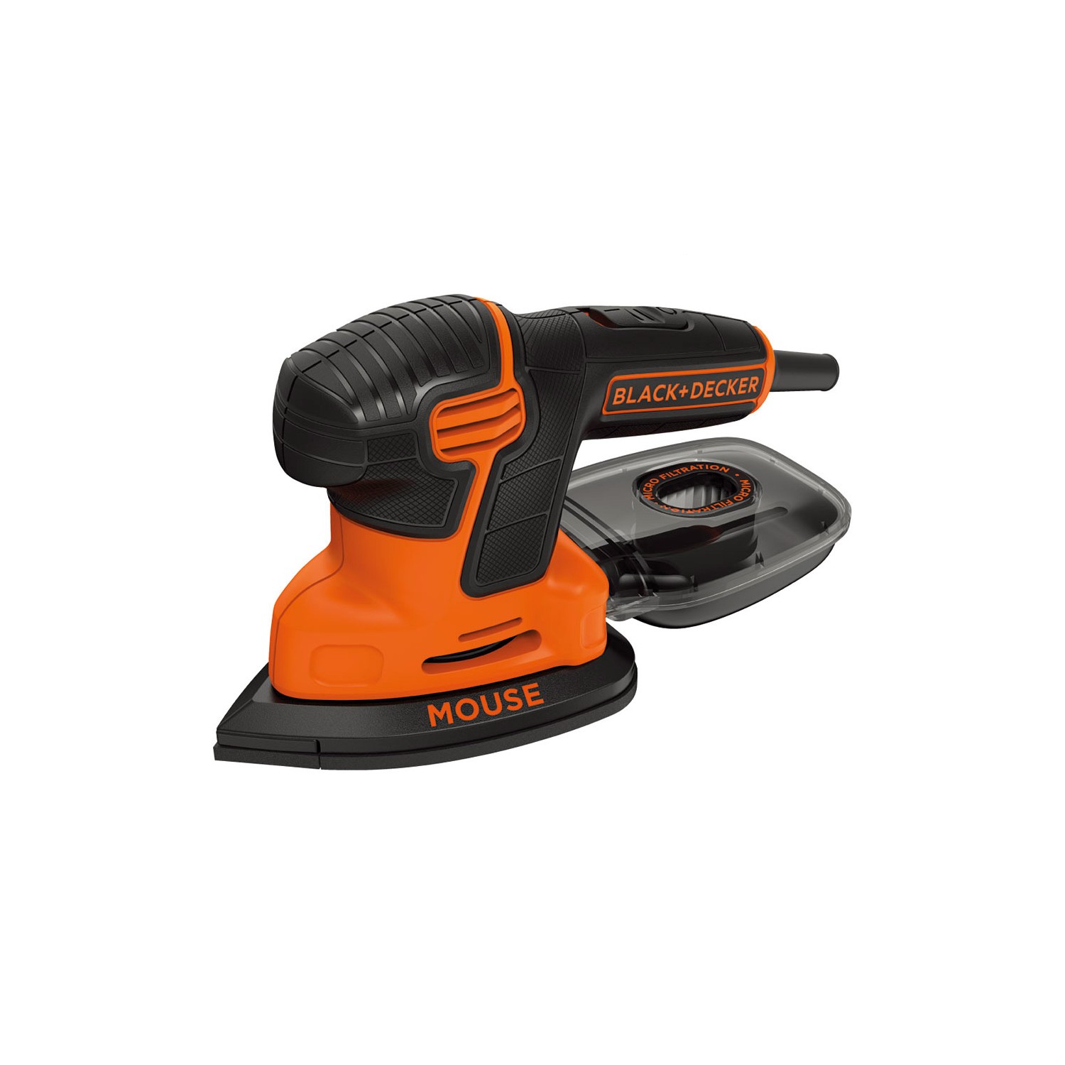 Lijadora de detalle mouse® 120w ka2000-qs black+decker