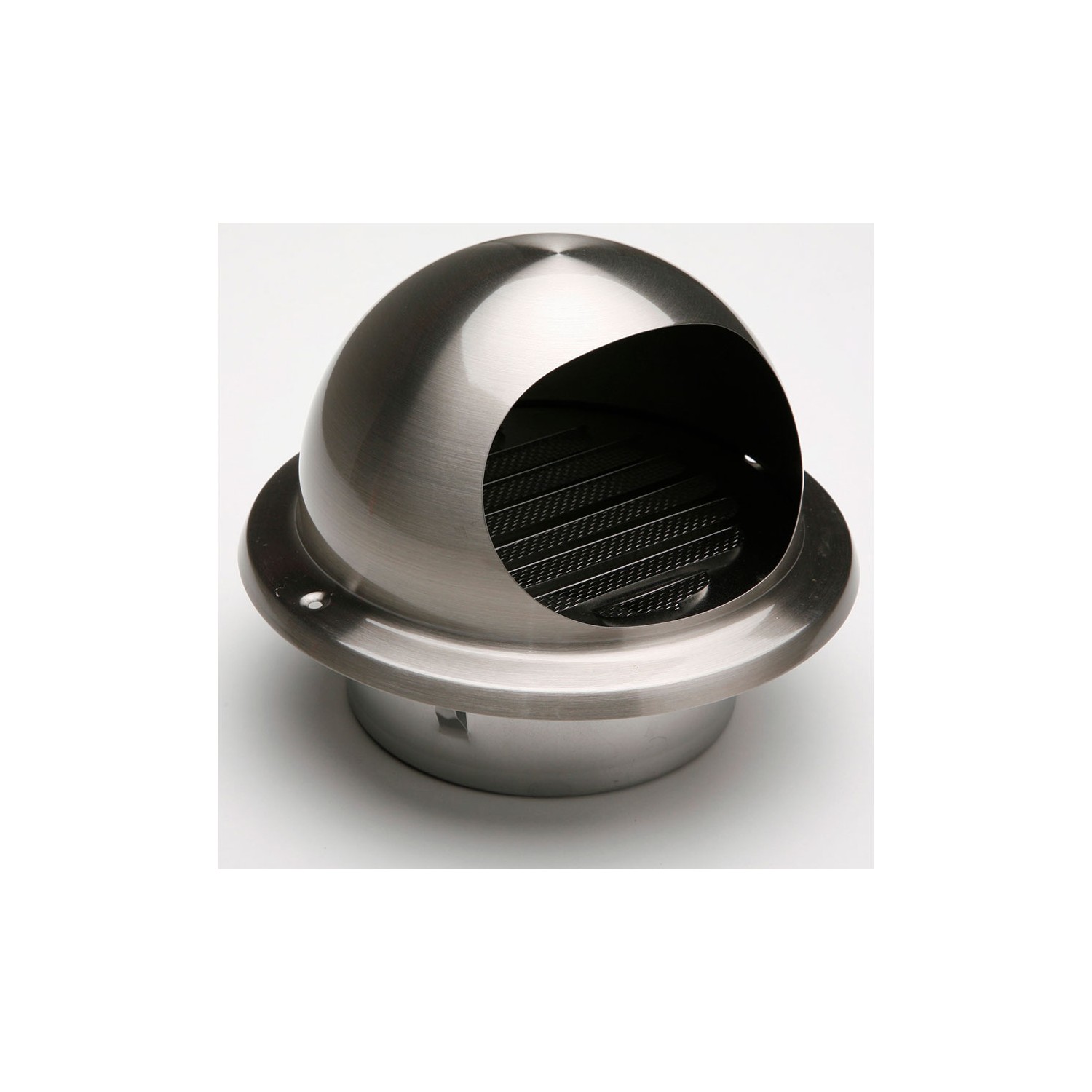 Rejilla de ventilación inox copa empotrable ø120-138mm