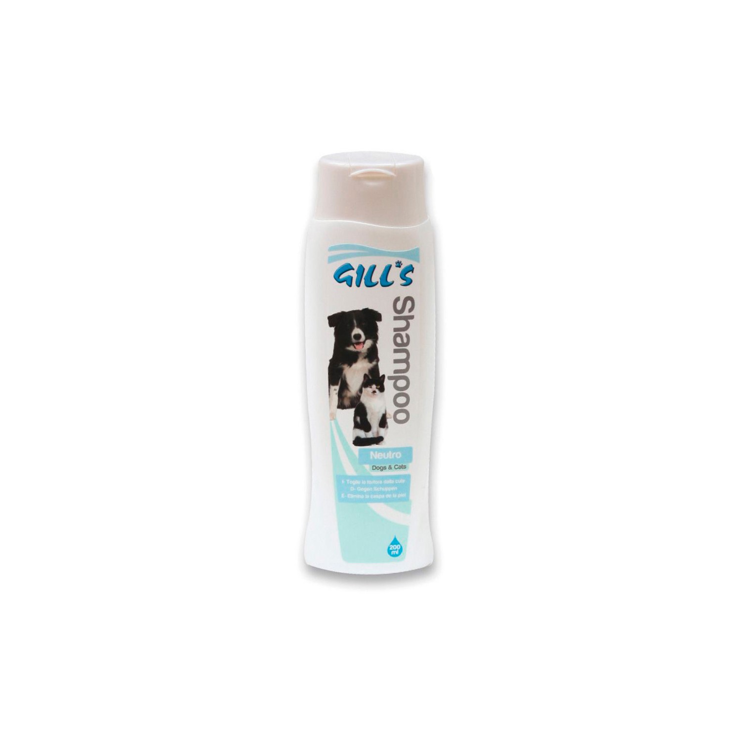 Champu para mascotas gill's neutro 200ml