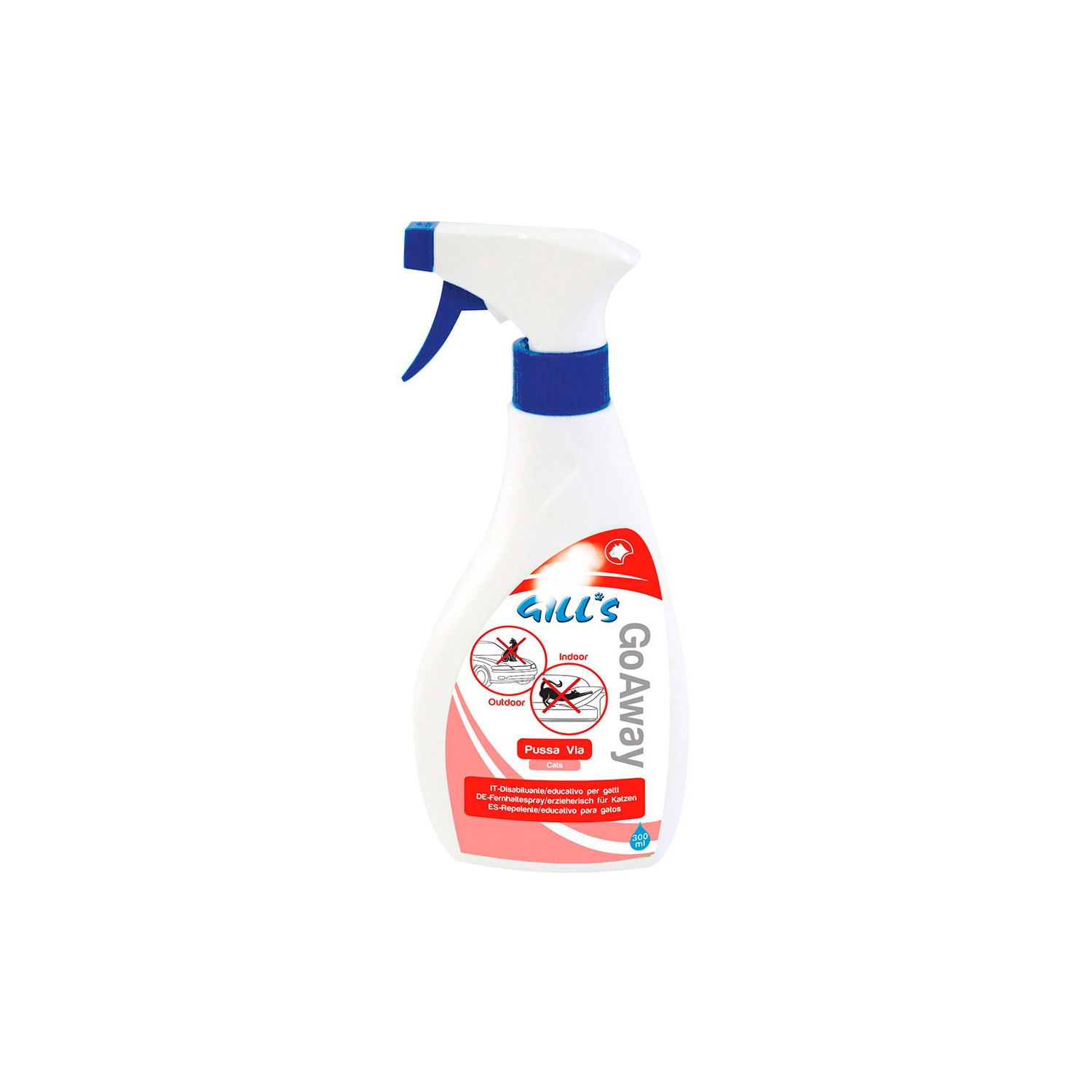 Spray disuasorio/repelente para gatos 300ml gill's