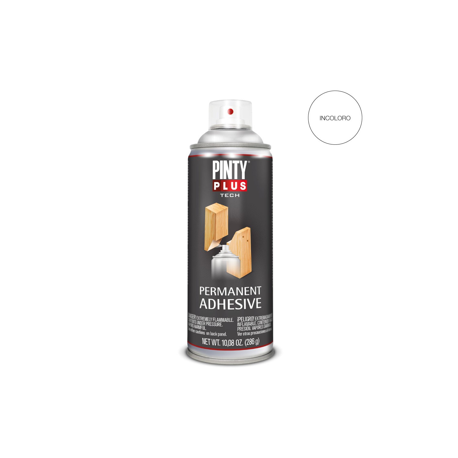 Pintyplus tech adhesivo permanente spray 520cc