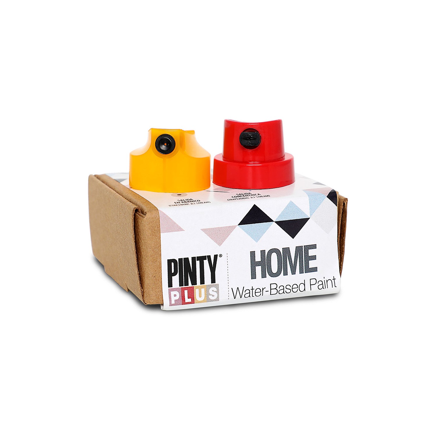 Pintyplus home caja 2 pulsadores - rojo y amarillo